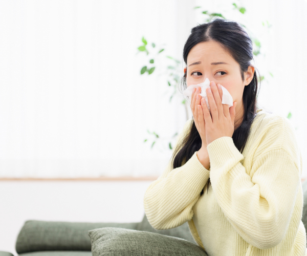 花粉症等のアレルギー症状